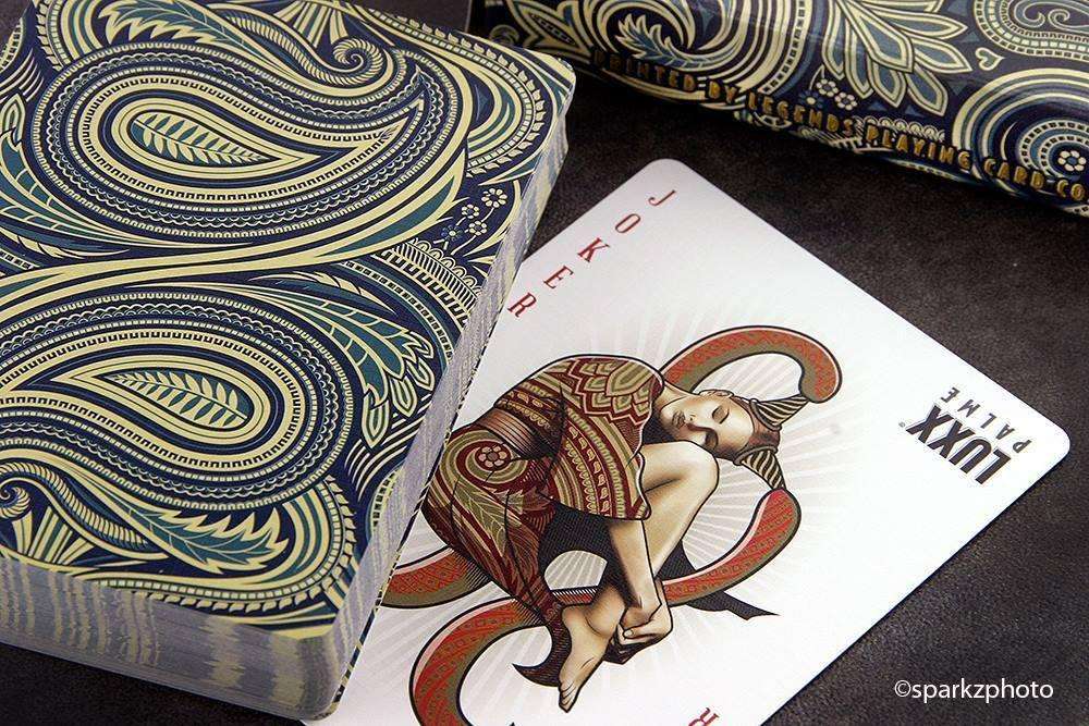LUXX Palme Blue Playing Cards Deck LPCC - Image 4