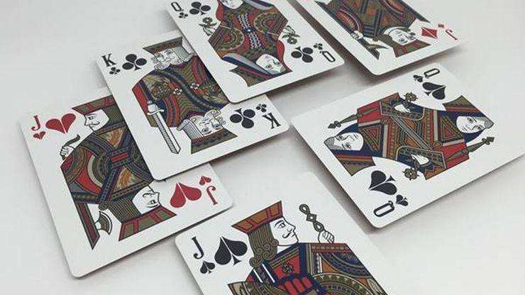 LUXX Palme Blue Playing Cards Deck LPCC - Image 5