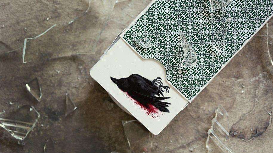 Madison Dealers Green Playing Cards USPCC - Image 4
