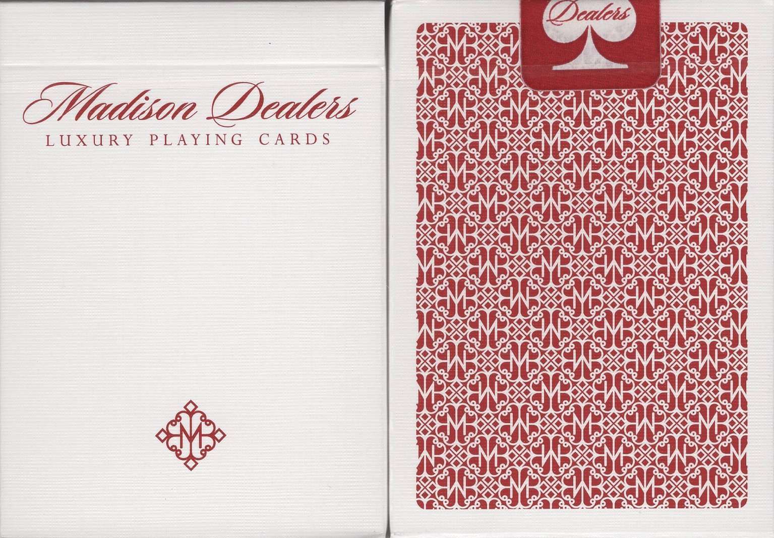 Madison Dealers Red Playing Cards USPCC ellusionist