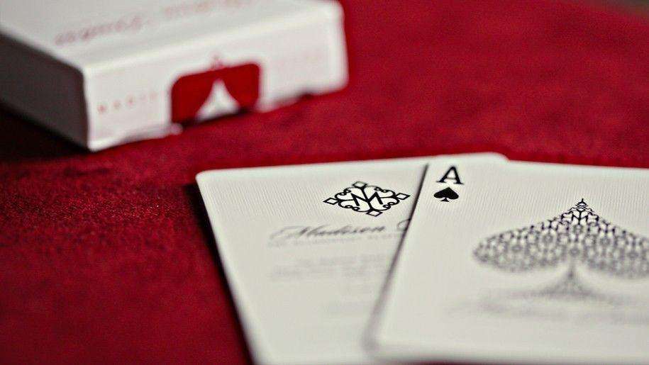 Madison Dealers Red Playing Cards USPCC ellusionist - Image 3