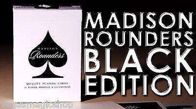 Madison Rounders Black Playing Cards USPCC - Image 2