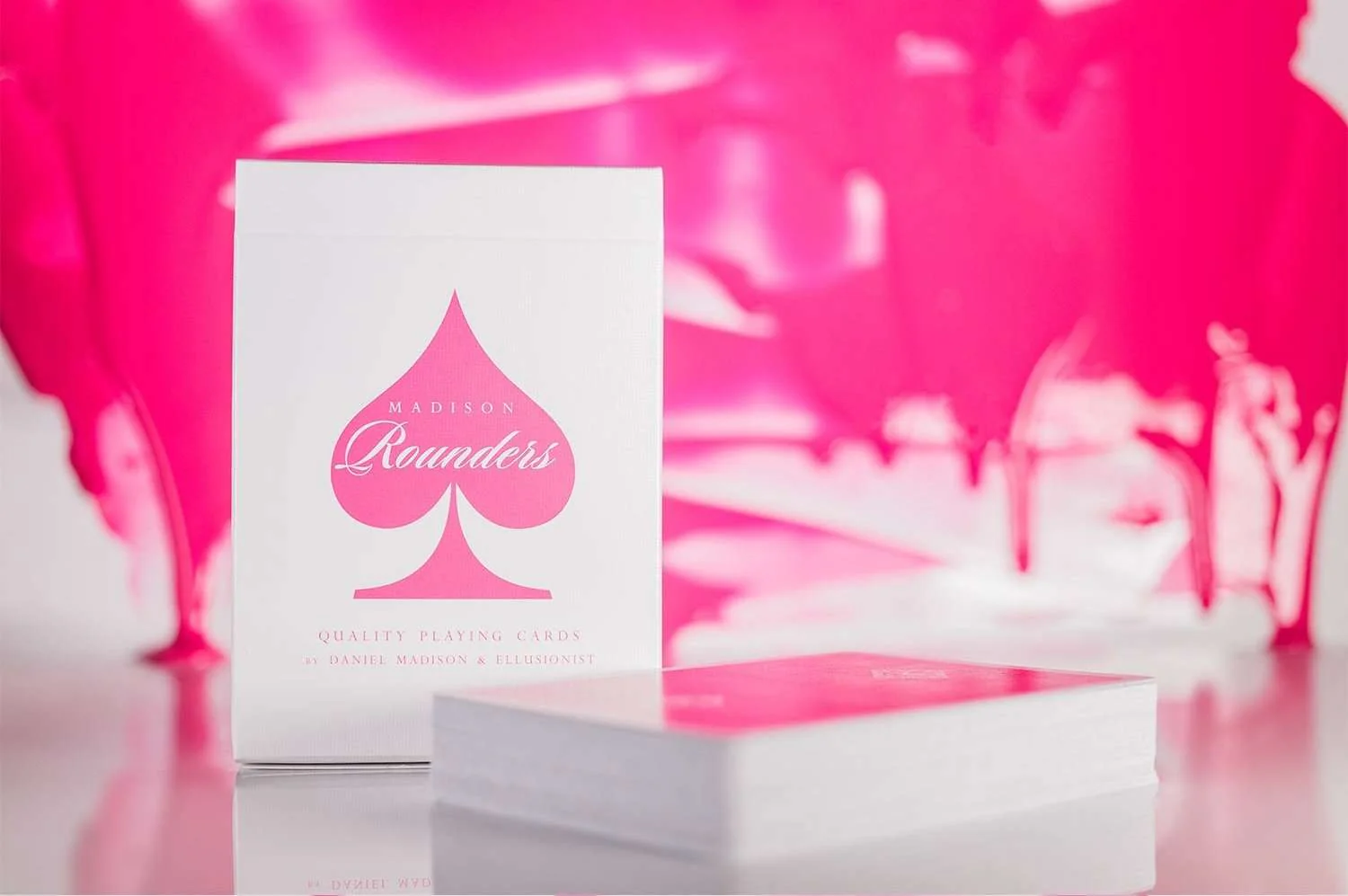 Madison Rounders Pink Playing Cards USPCC - Image 3