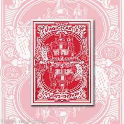Magic Castle Red Playing Cards USPCC - Image 2