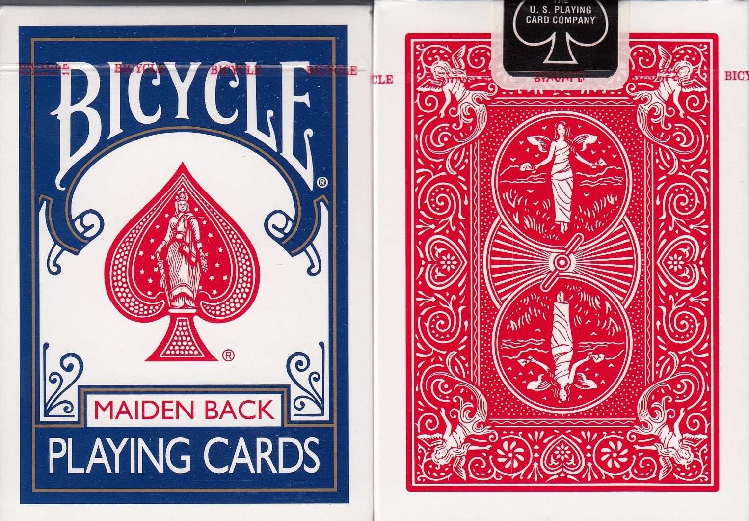 Maiden Back Bicycle Playing Cards