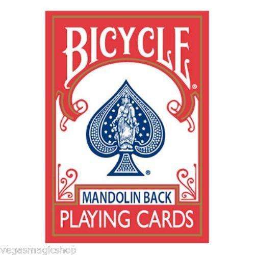 Mandolin 809 Red & Blue Back 2 Deck Set Bicycle Playing Cards - Image 3
