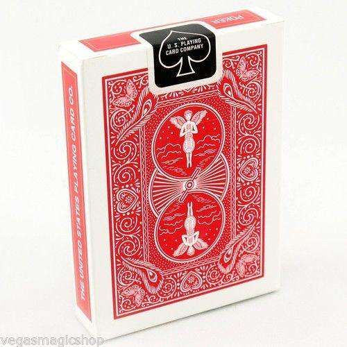 Mandolin 809 Red & Blue Back 2 Deck Set Bicycle Playing Cards - Image 4