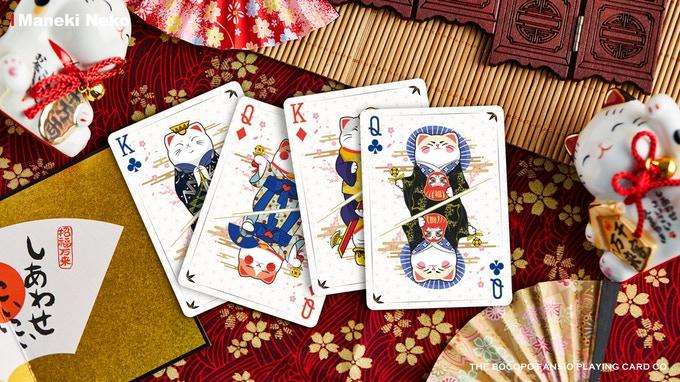 Maneki Neko Bicycle Playing Cards 2 Deck Set - Image 5