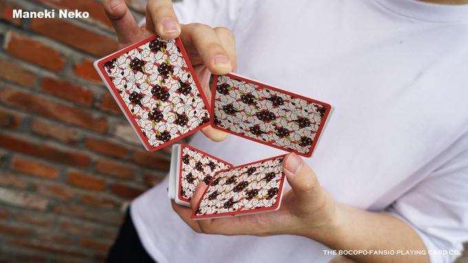 Maneki Neko Bicycle Playing Cards 2 Deck Set - Image 8