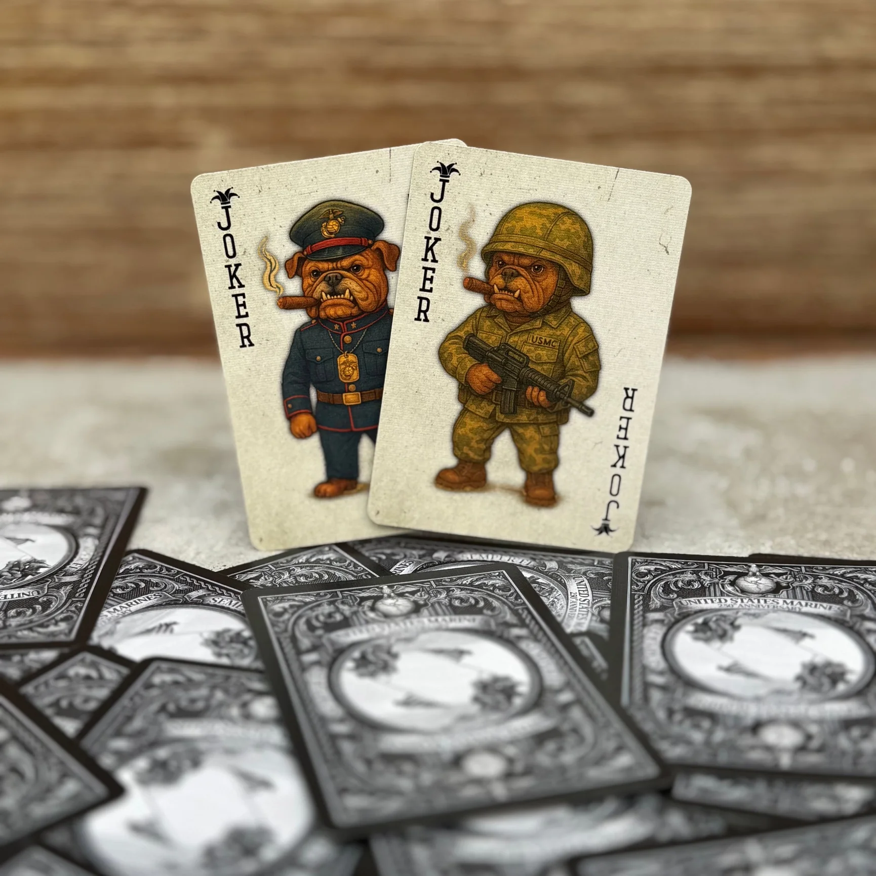 Marines Playing Cards - Image 3