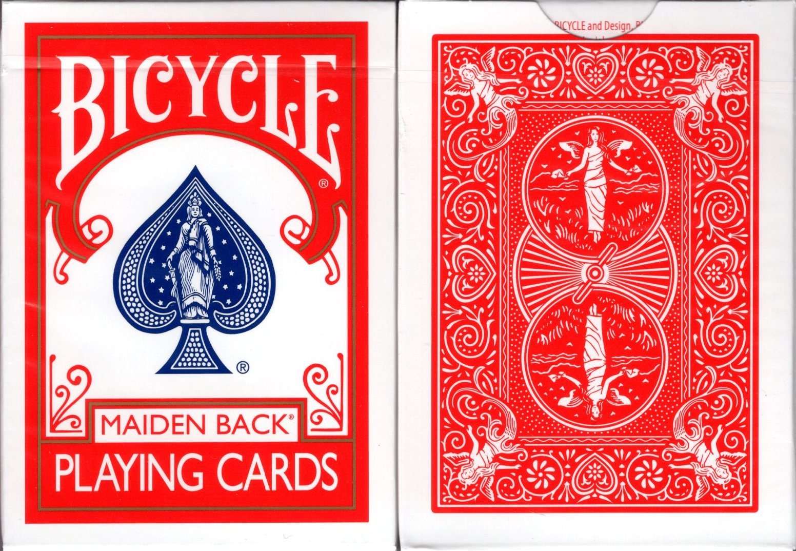 Marked Maiden Back Bicycle Playing Cards - Image 3