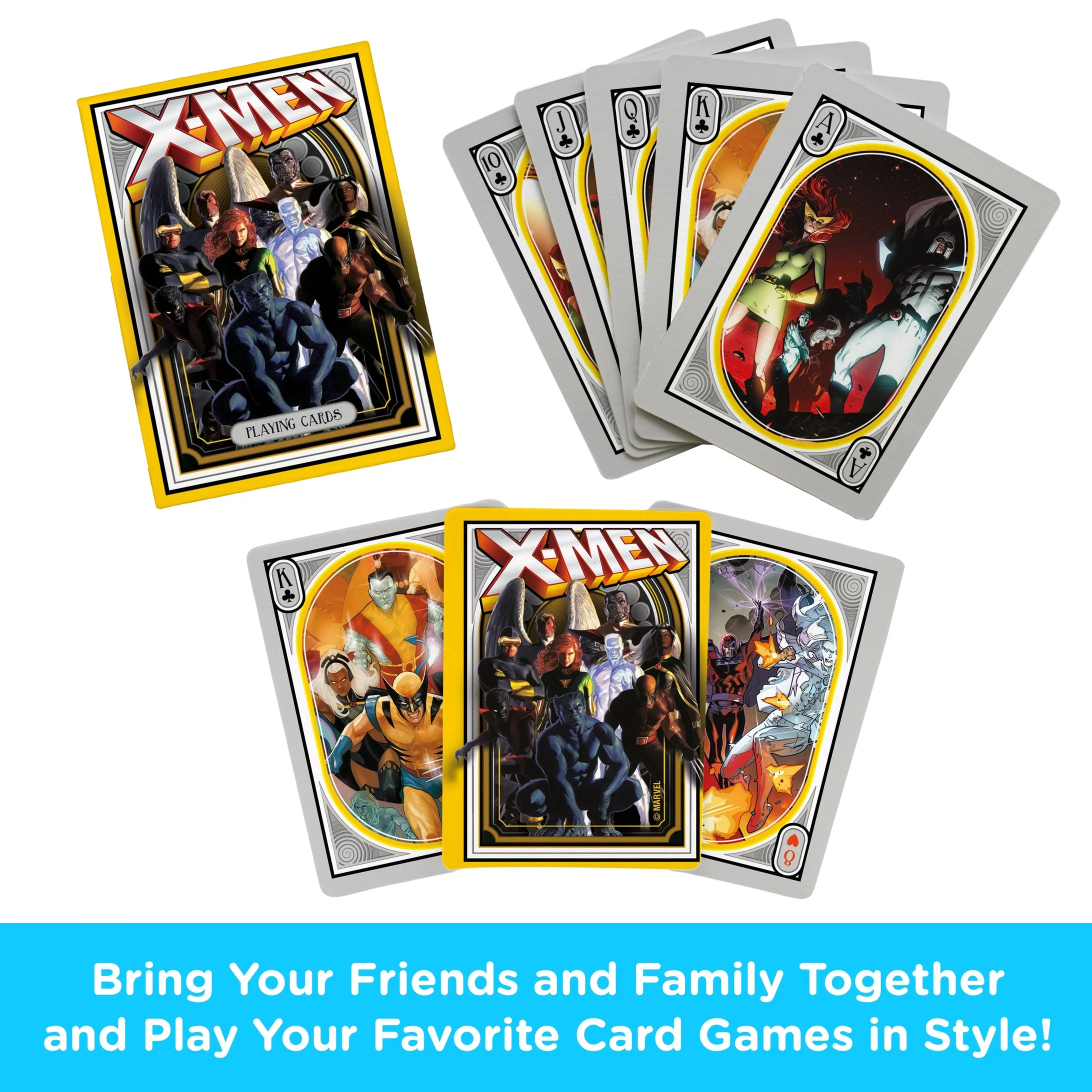 Marvel Comics X-Men Playing Cards - Protecting a World That Fears Them by Aquarius - Image 4