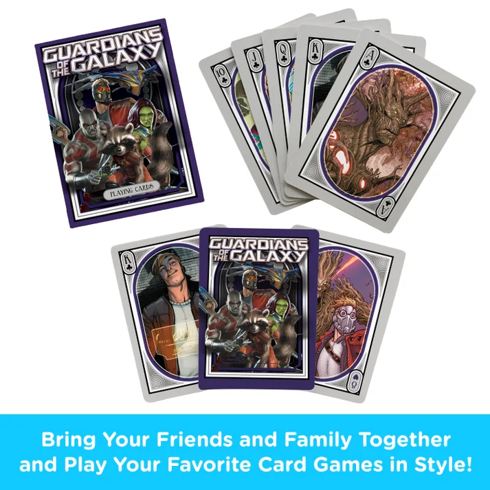 Marvel Guardians of the Galaxy Playing Cards by Aquarius - Image 2