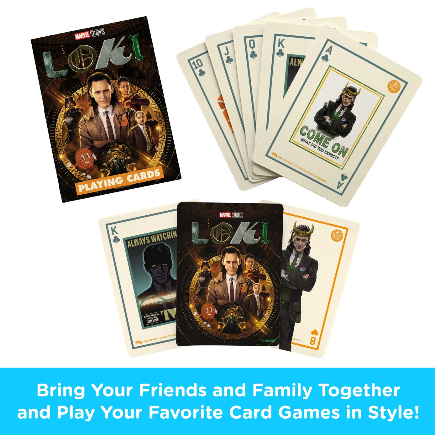 Marvel Loki Playing Cards by Aquarius - Image 2