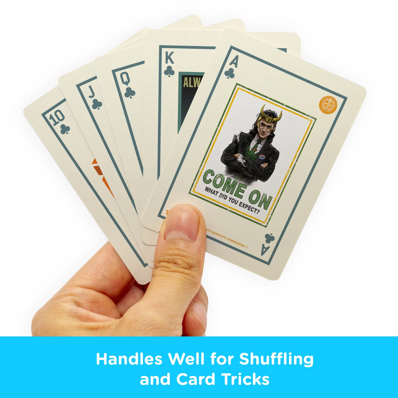 Marvel Loki Playing Cards by Aquarius - Image 4
