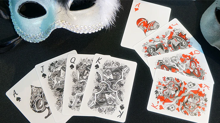 Masquerade Black Box Edition Playing Cards USPCC - Image 5
