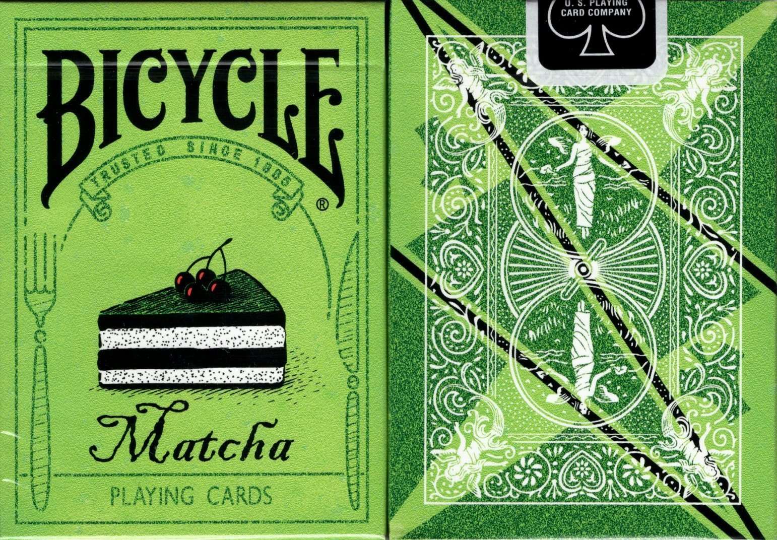 Matcha Bicycle Playing Cards