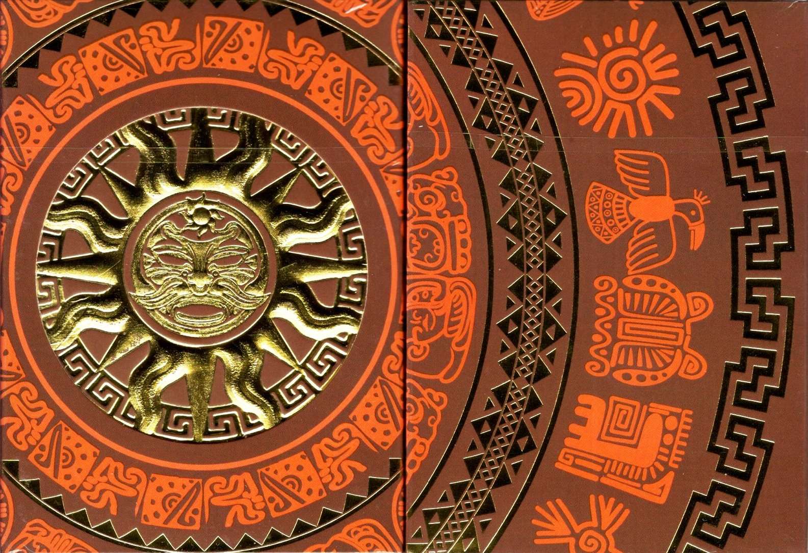 Maya Sun Playing Cards