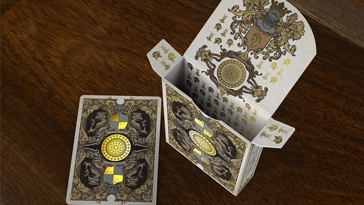 Medieval Royal Gilded Playing Cards WJPC - Image 5