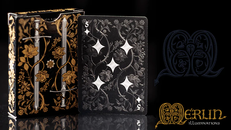 Merlin Illuminations Playing Cards USPCC - Image 2