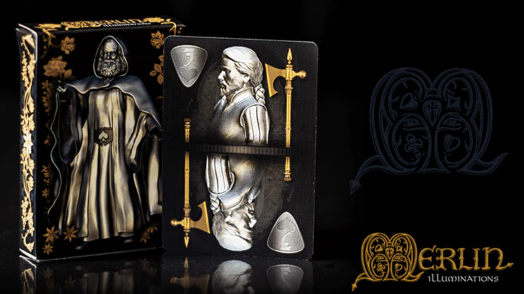 Merlin Illuminations Playing Cards USPCC - Image 3