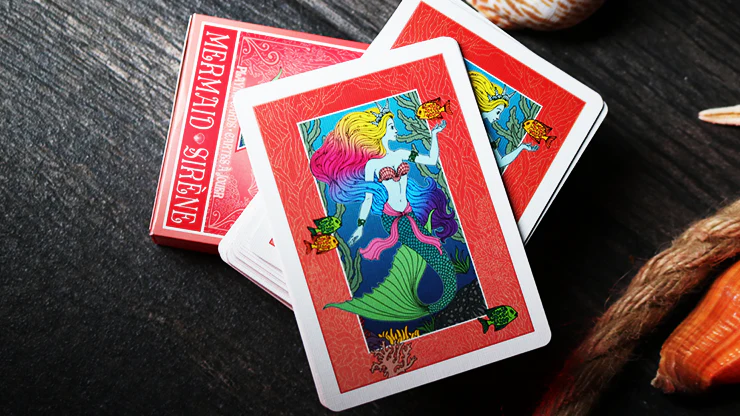 Mermaid Bicycle Playing Cards - Image 12