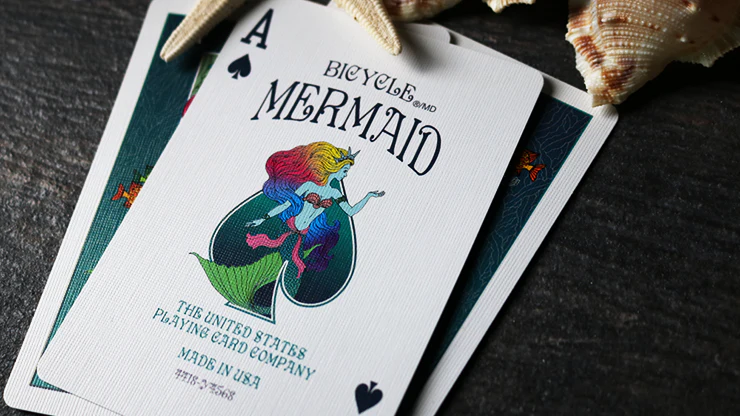 Mermaid Bicycle Playing Cards - Image 4