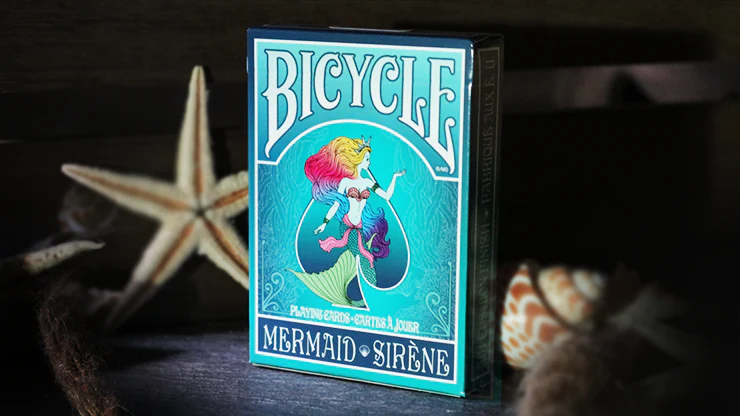 Mermaid Bicycle Playing Cards - Image 8