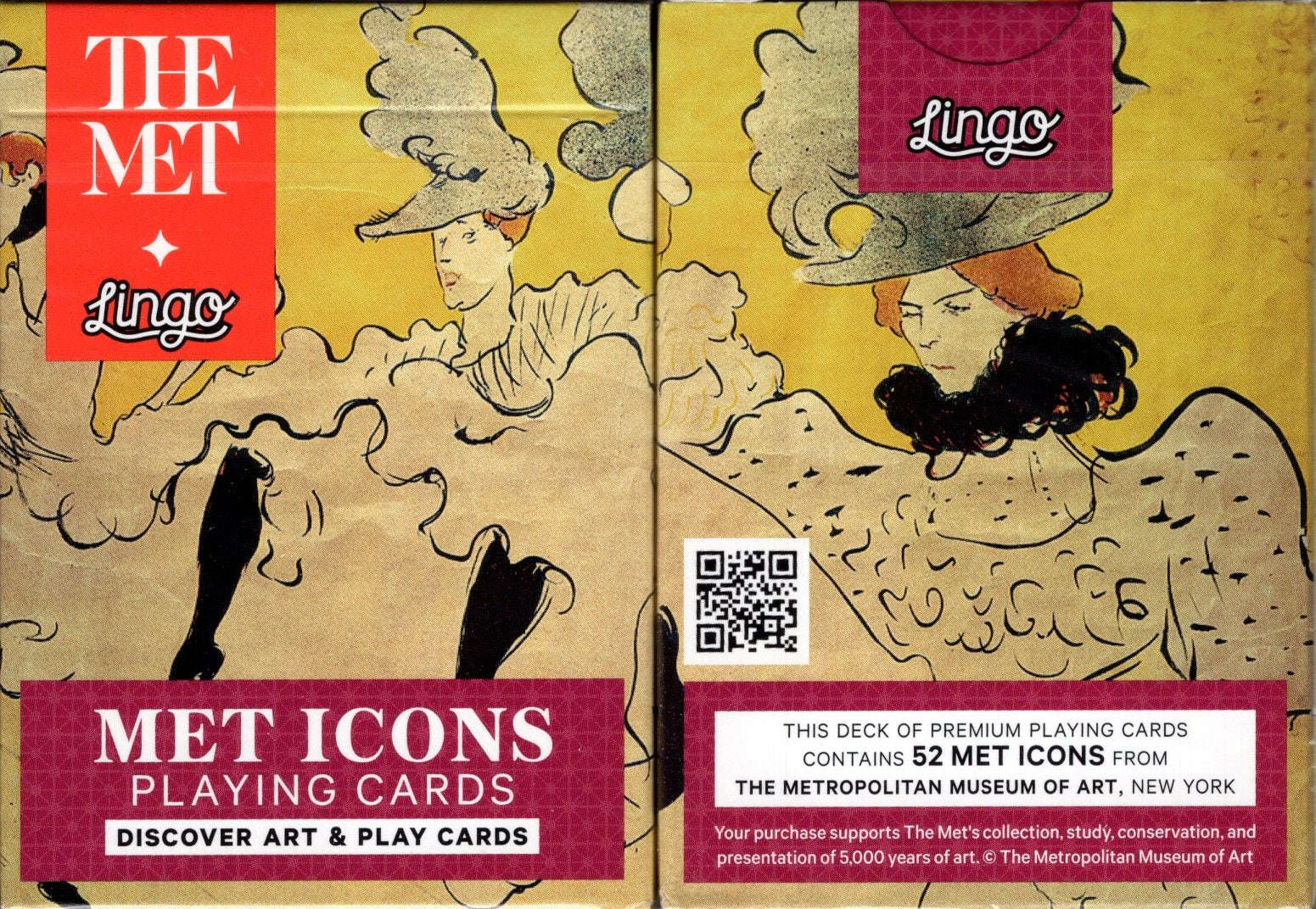 Met Icons of the Met Playing Cards USPCC