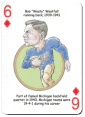 Michigan Football Heroes Playing Cards - Go Blue! - Image 5