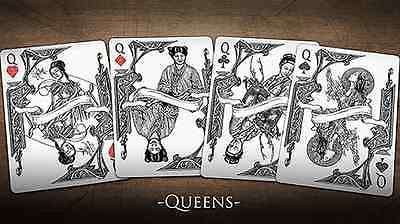 Middle Kingdom 2 Deck Set Black White Bicycle Playing Cards - Image 10