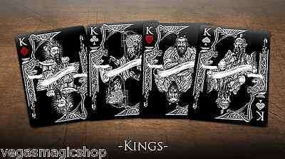 Middle Kingdom 2 Deck Set Black White Bicycle Playing Cards - Image 5