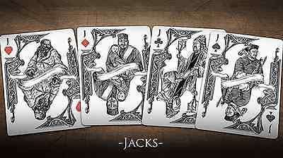 Middle Kingdom 2 Deck Set Black White Bicycle Playing Cards - Image 9