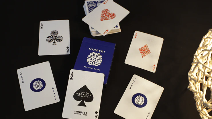 Mindset Blue Marked Playing Cards USPCC - Image 3
