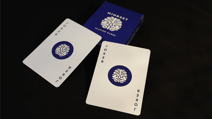Mindset Blue Marked Playing Cards USPCC - Image 4