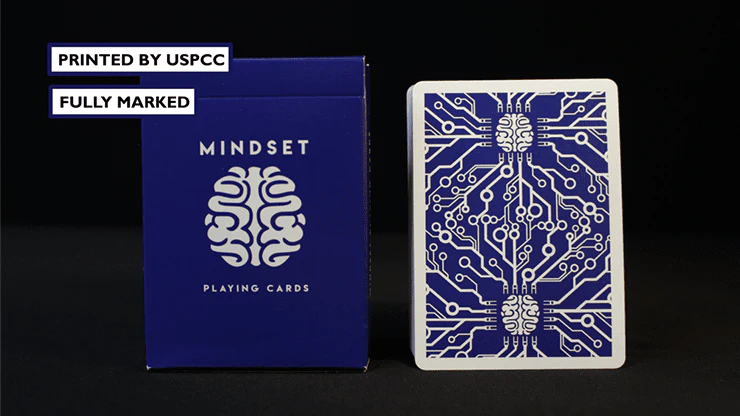 Mindset Blue Marked Playing Cards USPCC - Image 6