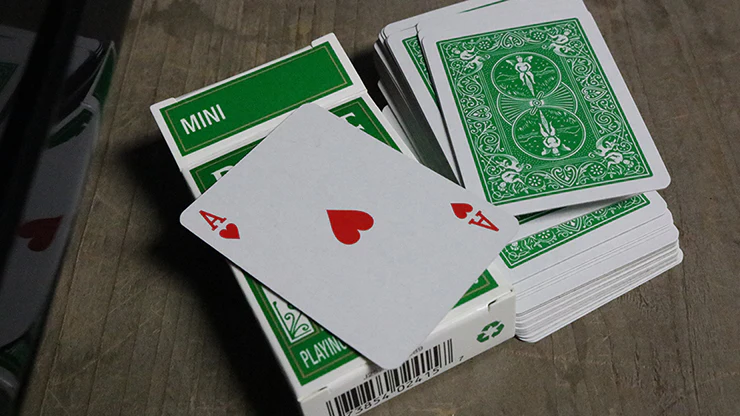 Mini Bicycle Cards Purple & Green - 2 Set Deck - Image 7