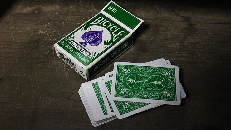 Mini Bicycle Cards Purple & Green - 2 Set Deck - Image 9