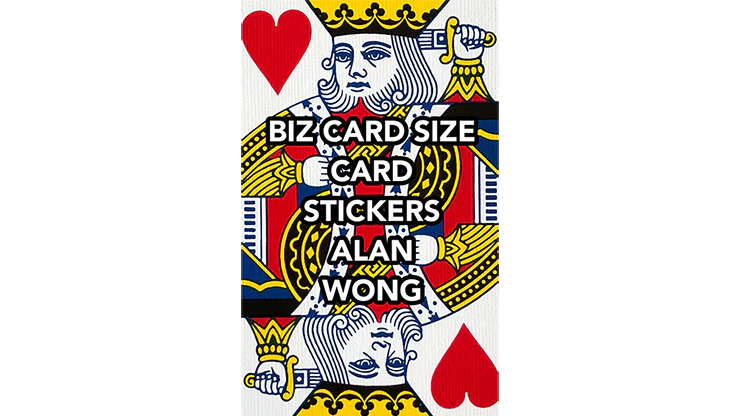Mini Size Playing Card Stickers