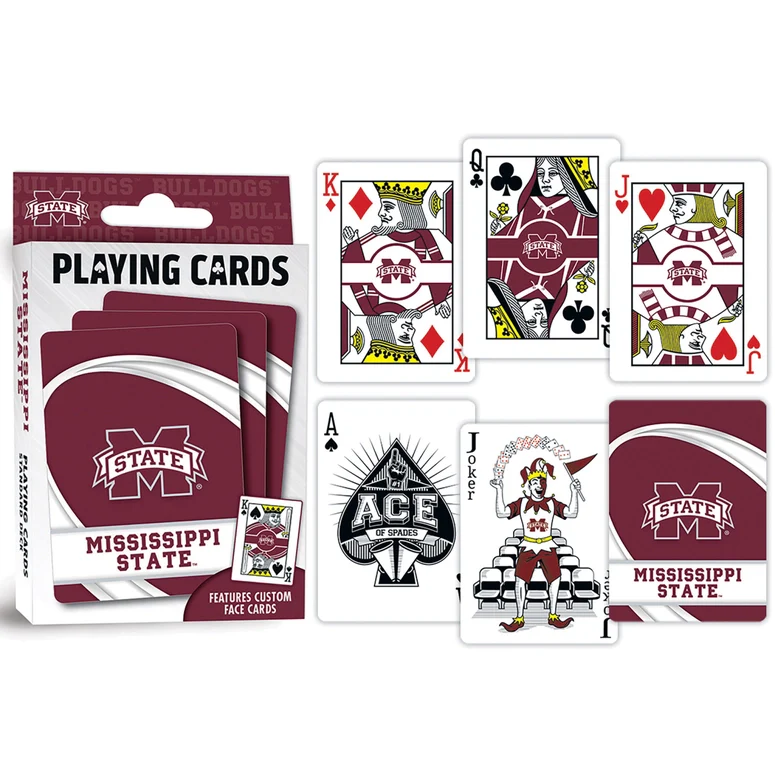 Mississippi State Bulldogs Playing Cards by Masterpieces - Image 3