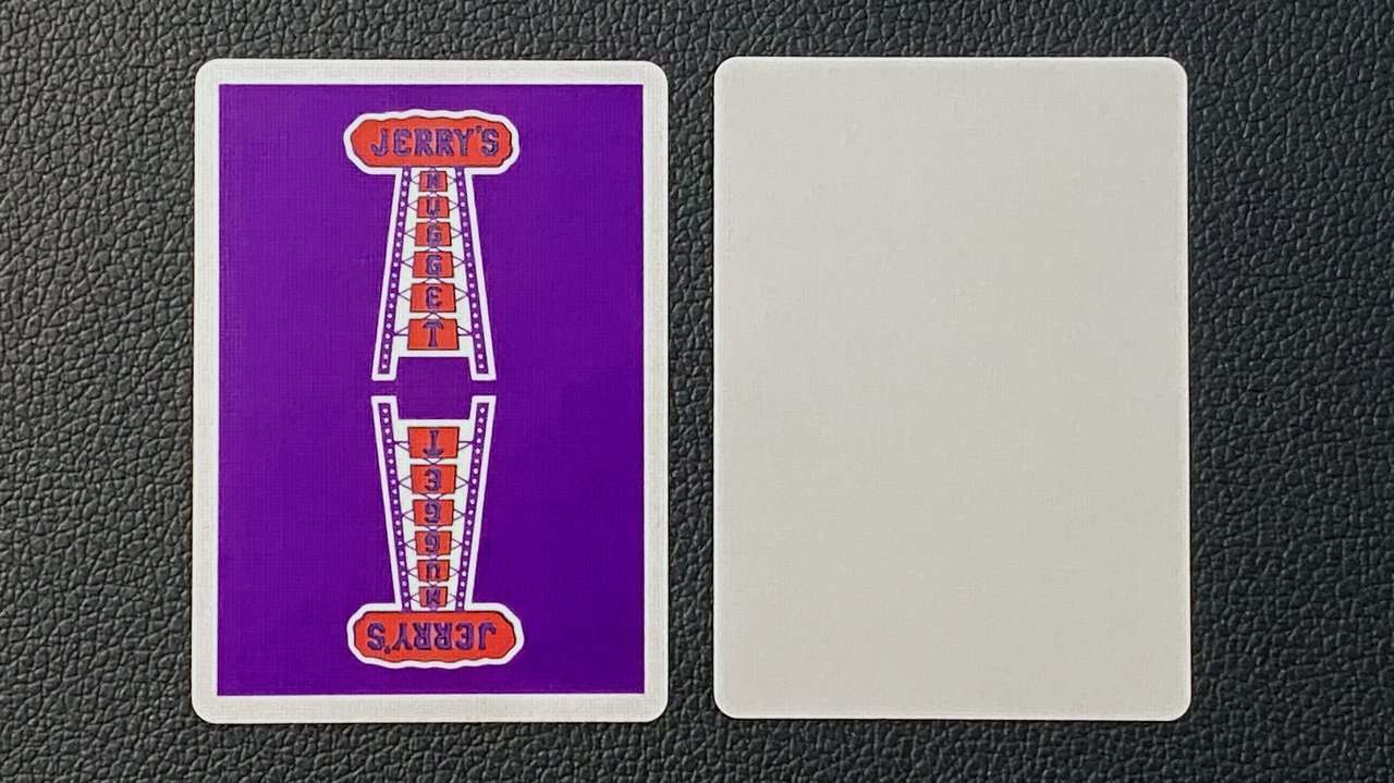 Modern Feel Jerry's Nugget Royal Purple Playing Cards USPCC - Image 3