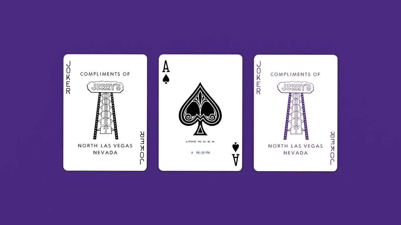 Modern Feel Jerry's Nugget Royal Purple Playing Cards USPCC - Image 5