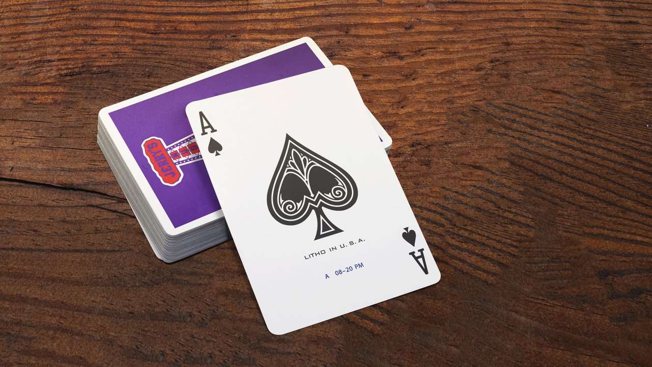 Modern Feel Jerry's Nugget Royal Purple Playing Cards USPCC - Image 8
