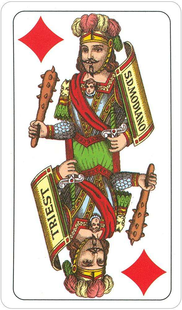 Modiano Tarocco (Tarock) Playing Cards USGS - Image 4