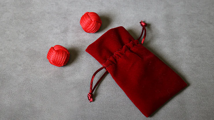 Monkey Fist Chop Cup Balls (1 Regular and 1 Magnetic) by Leo Smetsters - Image 2