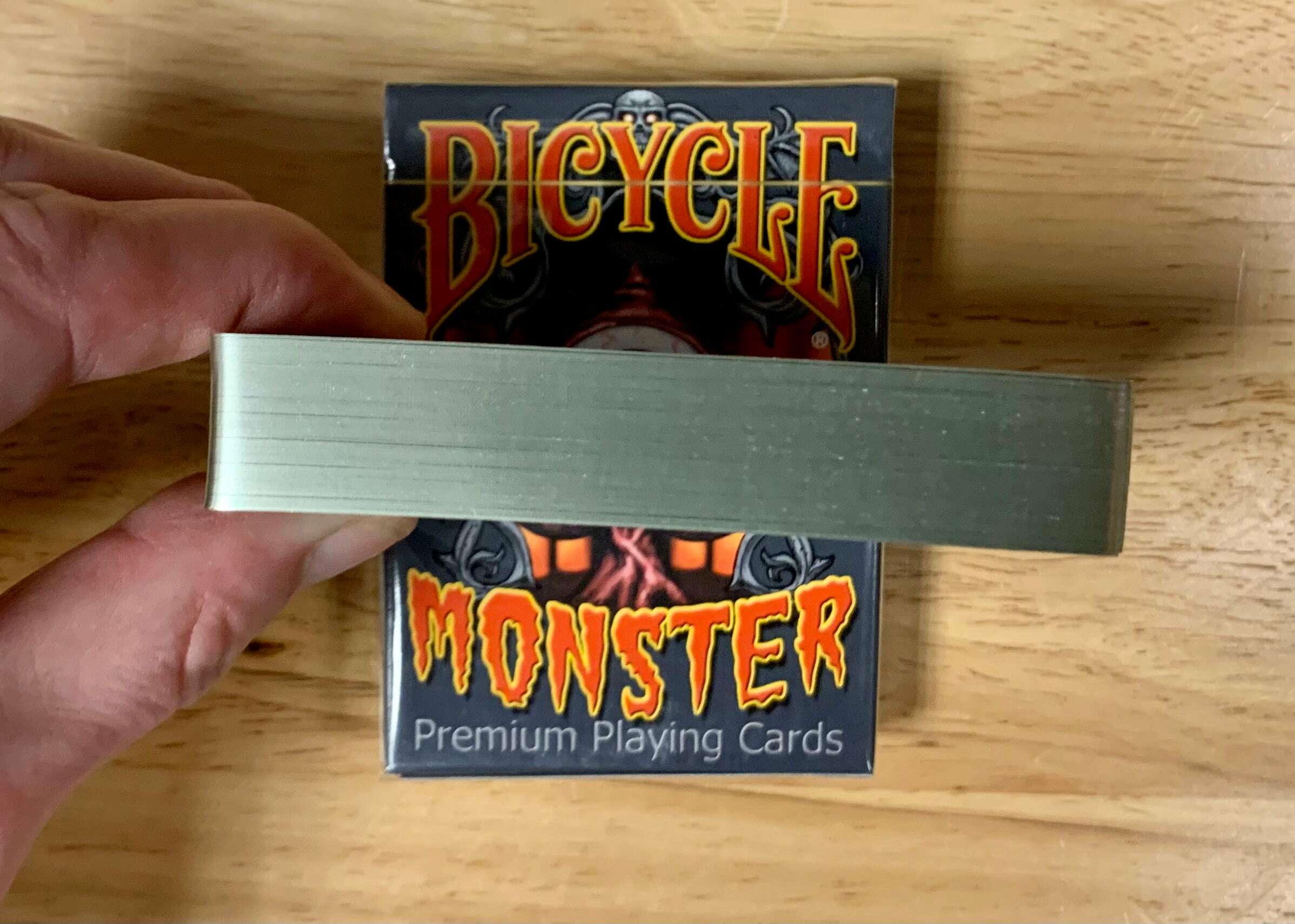 Monster v2 Gilded Bicycle Playing Cards - Image 2