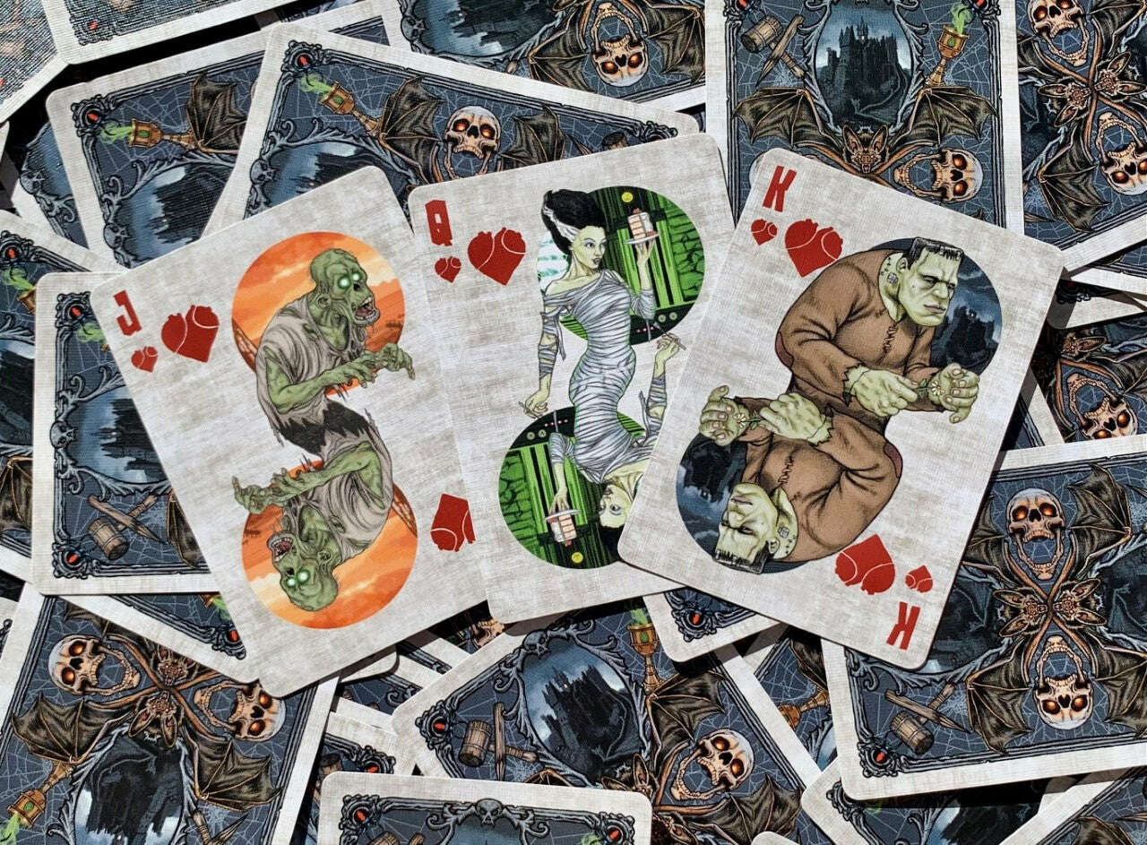Monster v2 Gilded Bicycle Playing Cards - Image 7
