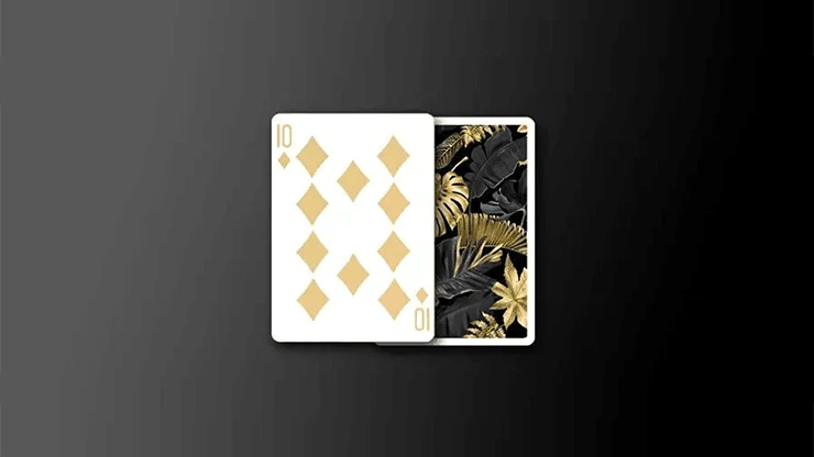 Monstera Black Playing Cards TCC - Image 2