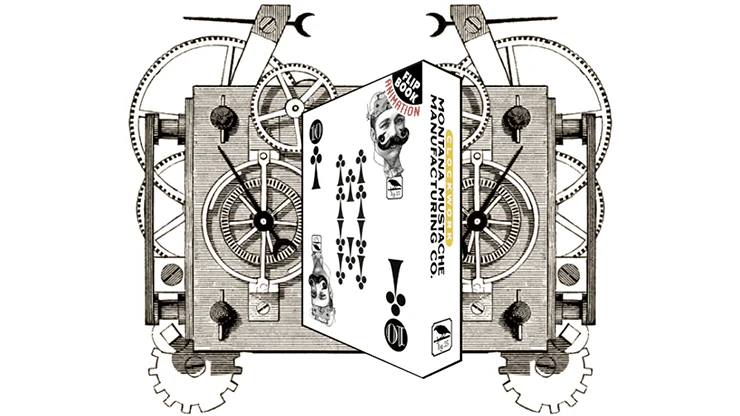 Montana Mustache Playing Cards MPC - Image 3