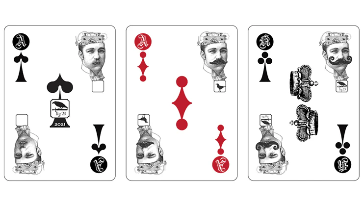 Montana Mustache Playing Cards MPC - Image 4